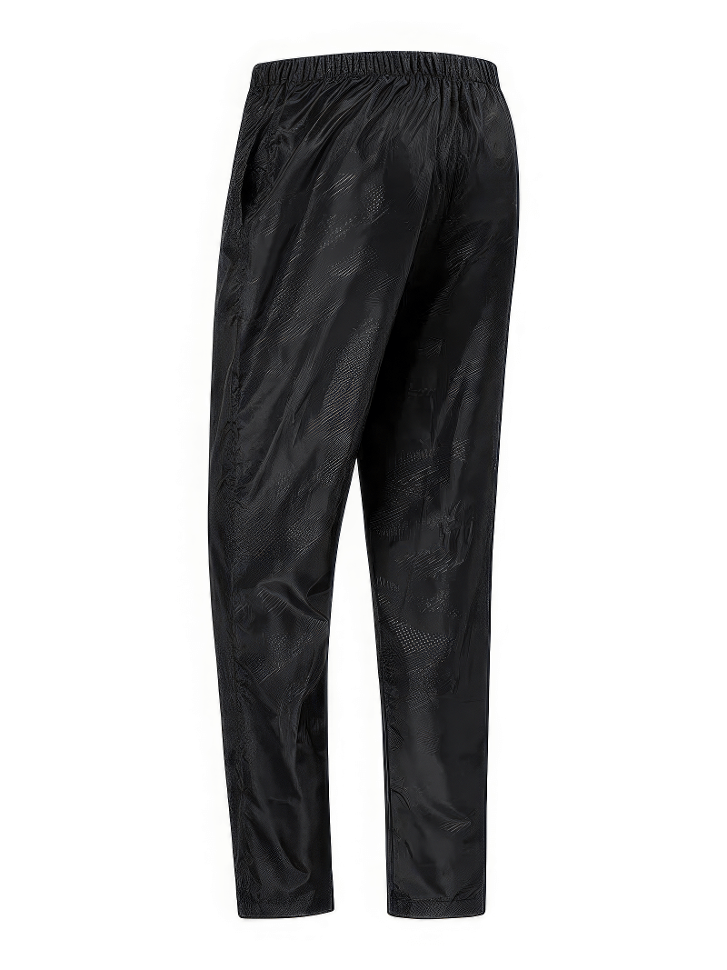 Women's polyester track pants with elastic waist, SF2028, perfect for hiking and camping, featuring waterproof and quick-dry fabric.